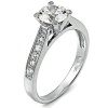 Kyra: Classic 1.55ct Brilliant-cut Ice on Fire Bridal Engagement Ring 925 Silver, 3129B