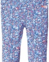 Levi's Baby-Girls Addison French Terry Legging Iced Blue Pink Lace