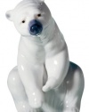 Lladró Bear, White Figurine