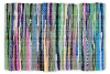 DII Home Essentials Rag Rug for Kitchen, Bathroom, Entry Way, Laundry Room and Bedroom, 20 x 31.5 Multi Colored