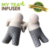 My Tea Infuser | The Most Innovative Design With Efficient Filter and Infuser | Premium Food Grade Silicone | Microwave Friendly | Long Lasting and Anti Damage | Adaptive To Loose Tea Leaves/Bags | Set Of 2 | 811