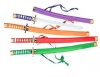 Fun Express Neon Plastic Samurai Swords (1 Dozen)