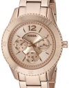 Fossil Women's ES3815 Stella Multifunction Rose Gold-Tone Stainless Steel Watch
