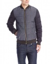Scotch & Soda Men's Quilted Bomber Jacket