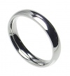 4mm Stainless Steel Comfort Fit Plain Wedding Band Ring Size 4-12; Comes With Free Gift Box