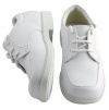 Boys White Lace Up Square Toe Dress Shoes - Wedding - First Communion