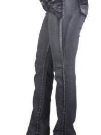Style D700P - Plus Size High Waist Butt Lifting Stretch Boot Leg Jeans
