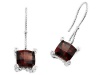 Genuine Garnet Earrings by Effy Collection 14kt Gold