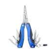 Booms Fishing L1 Fishing Pliers 13-in-1 Heavy Duty Multi-tools 6.7-Inches with Belt Holder Sheath and Coiled Lanyard , Blue, Black and Red Available