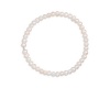 CleverEve 2016 Designer White Cultured Freshwater Pearl Stretch Bracelet