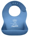McPolo's Cutest Baby Mouse iBib® 100% Portable Silicone Baby Bib - Waterproof Food Crumb Catcher Pocket Ultra Soft Easily Wipes Clean Stains Off - Best for 2 MO to 6 YO Babies Toddlers PreSchoolers