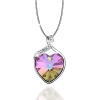 Osiana Forever LoveHeart Pendant Women's Necklace The Crystal From Swarovski 18