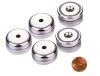 X-bet MAGNET ™ - Neodymium Magnets with Hole for #10 Countersunk Screw/Bolt - 1.26 Diameter - 70 Lbs Pulling Force (5 Pcs)