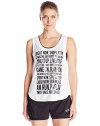 Juicy Couture Black Label Women's Sport Glam On Canyon Jersey Tank, White, Small