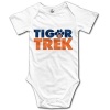 Jirushi Infants &Toddlers Baby's AU Tiger Trek Logo White T Shirts For 6-24 Months