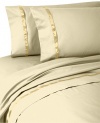 Waterford Kiley 400T King Pillowcases Wheat / Gold