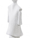 Kosta Boda Catwalk Poncho White Figurine