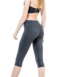 Tesla Women's Yoga Capri Slimming Fitness Leggings w Hidden Pocket YP05