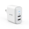 [Upgraded] Anker 24W Dual USB Wall Charger, PowerPort 2 for iPhone 7 / 6s / Plus, iPad Pro / Air 2 / mini, Galaxy S7 / S6 / Edge / Plus, Note 5 / 4, LG, Nexus, HTC and More