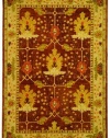 Traditional Rug - Anatolia Wool Pile -Brown/Beige Brown/Beige/Traditional/9'L x 6'W/Medium Rectangle