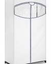 Whitmor Wide Portable Clothes Storage Closet / Wardrobe, White