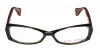 Betsey Johnson Brilliance BJ096 Womens/Ladies Rx Ready Trendy Designer Full-rim Eyeglasses/Eyeglass Frame (53-15-132, Tortoise / Cocoa)