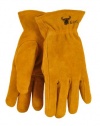 G & F 5013M JustForKids Kids Genuine Leather Work Gloves, Kids Garden Gloves, 4-6 Years Old