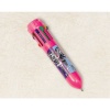 Freaky Fab Monster High Birthday Party 10 Color Retractable Ball Pen Favour (1 Piece), Hot Pink, 3 3/4.