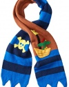 Kidorable Little Boys' Pirate Scarf, Brown/Pirate Blue, One Size