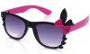 Kyra Women's High Fashion Bunny Ears Hearts Bow Two Tone Sunglasses 20% OFF 4 Pairs or More