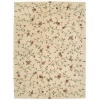 Nourison Julian (JL22) Light Gold Rectangle Area Rug, 5-Feet 3-Inches by 8-Feet 3-Inches (5'3 x 8'3)