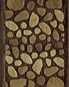 Momeni Rugs BLISSBS-04MTI2380 Bliss Collection, Hand Carved & Tufted Contemporary Area Rug, 2'3 x 8'3 Runner, Multicolor