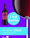 DCI XL Wine Glass; Unique Wine Glass Holds an Entire Bottle of Wine, 750ml capacity