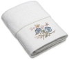 Lenox Butterfly Meadow Embroidered Hand Towel, Blue Flower