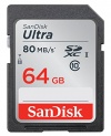SanDisk 64GB Ultra SDXC UHS-I Memory Card SDSDUNC-064G-GN6IN