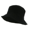 Decky Cotton Bucket Hat - Black Large / X-Large