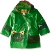 Kidorable Little Boys' Frog All Weather Waterproof Coat, Green, Size 6/7