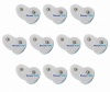 TENS Electrodes - Premium Quality Small 4cm x 3cm Snap On Pads - 10 Pairs (20 Pads) - Discount TENS Brand