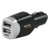 AmazonBasics 4.0 Amp Dual USB Car Charger for Apple & Android Devices - Black