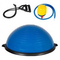Best Choice Products Fitness Blue Yoga Balance Trainer ball W/ Resistance Bands & Pump Exercise Workout Kit