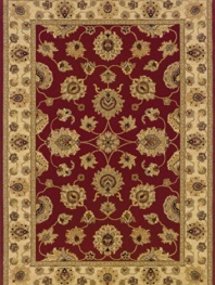 Traditional Area Rug, Oriental Weavers Sphinx Nadira Collection 100% Wool 9' Round