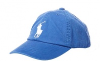 Boys Polo Ralph Lauren Big Pony Sports Cap (2/4T, Sporting Blue / White Pony)