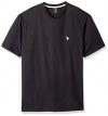 U.S. Polo Assn. Men's Big and Tall V-Neck T-Shirt
