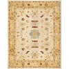 Safavieh Anatolia Collection AN543C Handmade Traditional Oriental Ivory and Gold Wool Area Rug (6' x 9')